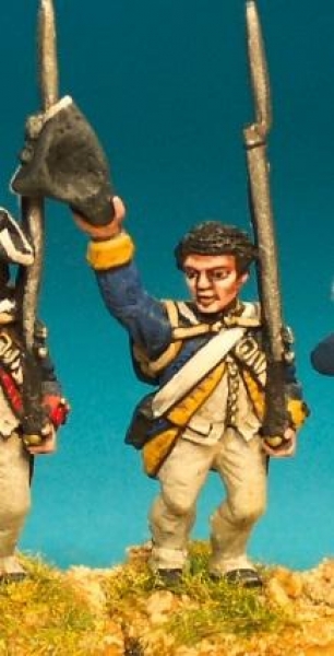 Front Rank Miniatures: AWC43 Infantryman. Marching. Waving Hat (6 figures)