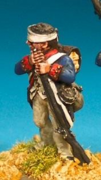 Front Rank Miniatures: AWC47 Infantryman. Loading. Bandaged Head (6 figures)