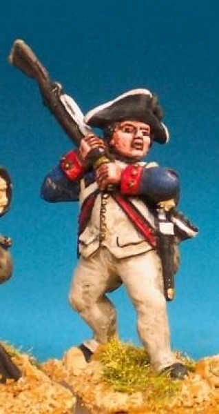 Front Rank Miniatures: AWC48 Infantryman. Clubbing With Musket (6 figures)