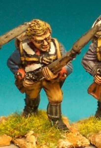 Front Rank Miniatures: AWC5 Infantryman Bareheadcd Advancing (6 figures)