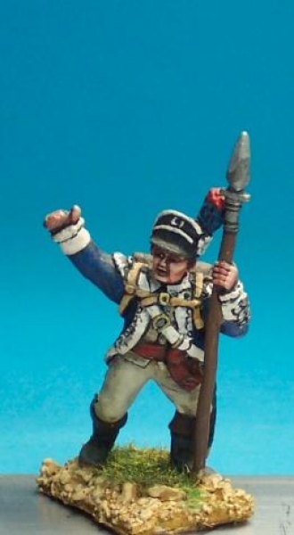 Front Rank Miniatures: AWC63 Light Infantry Officer (6 figures)