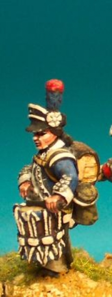 Front Rank Miniatures: AWC64 Light Infantryman Drummer (6 figures)