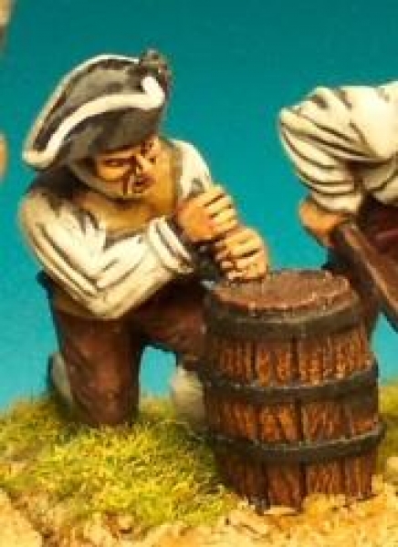 Front Rank Miniatures: AWCA3 Gunner Lifting Lid From Barrel (6 figures)