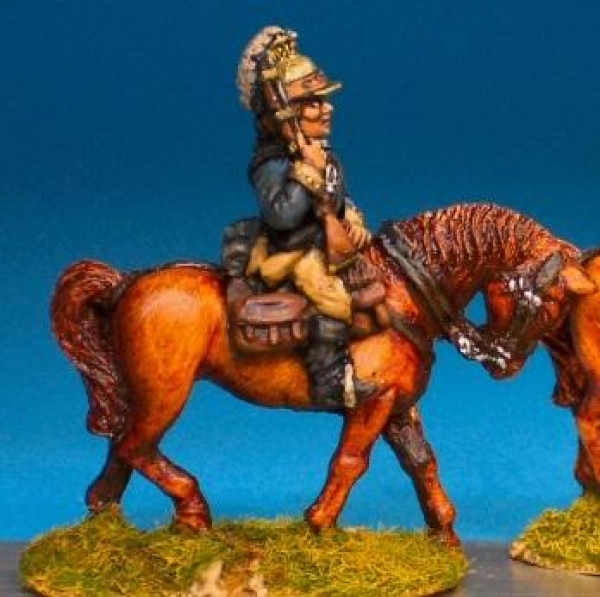 Front Rank Miniatures: AWCC1 Light Dragoon Trooper At Ease. Carbine (6 figures)