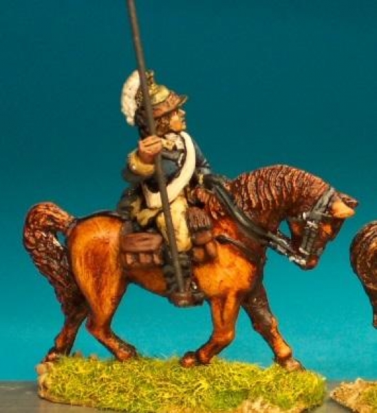 Front Rank Miniatures: AWCC3 Light Dragoon Standard Bearer (6 figures)