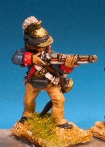 Front Rank Miniatures: AWCC5 Light Dragoon Dismounted Trooper. Firing (6 figures)