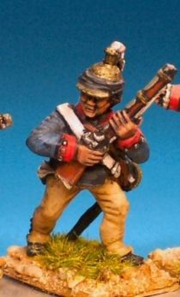 Front Rank Miniatures: AWCC6 Light Dragoon Dismounted Trooper. Ready To Fire (6 figures)
