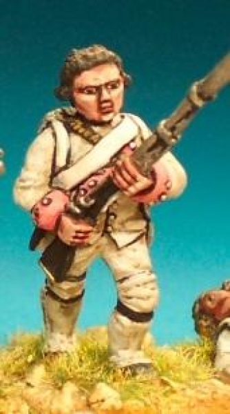 Front Rank Miniatures: AWF14 Fusilier Barehead Advancing (1779) (6 figures)
