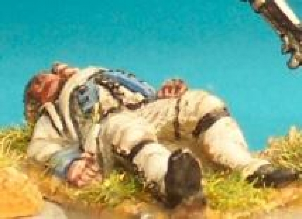 Front Rank Miniatures: AWF15 Fusilier Barehead Lying Dead (1779) (6 figures)