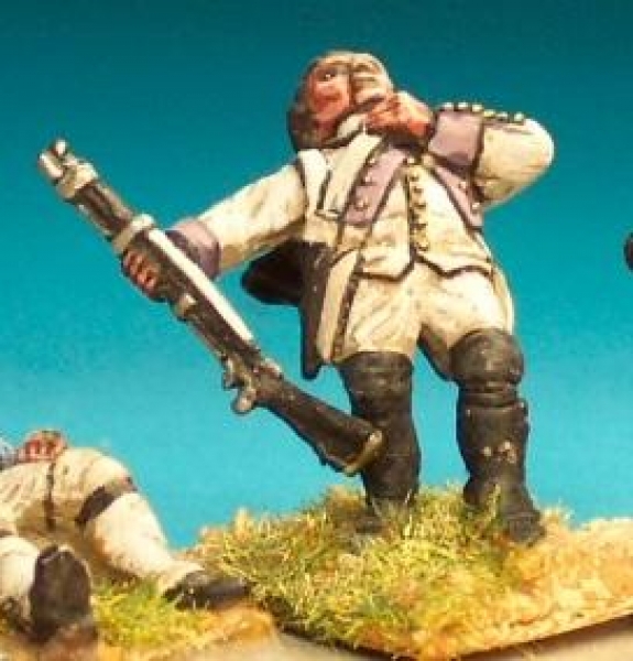 Front Rank Miniatures: AWF16 Fusilier Barehead Falling Wounded (1779) (6 figures)
