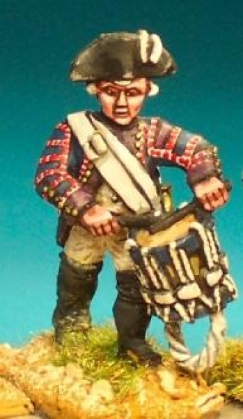 Front Rank Miniatures: AWF20 Drummer In Cocked Hat (1779) (6 figures)