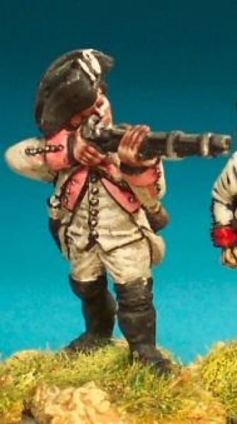 Front Rank Miniatures: AWF3 Fusilier Cocked Hat Standing Firing (1779) (6 figures)