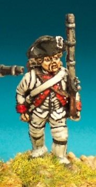 Front Rank Miniatures: AWF4 Fusilier Cocked Hat Marching (1779) (6 figures)