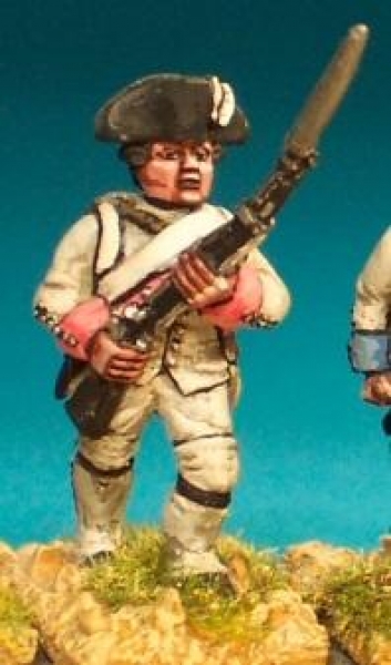 Front Rank Miniatures: AWF5 Fusilier Cocked Hat Advancing (1779) (6 figures)