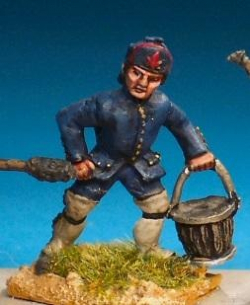 Front Rank Miniatures: AWFA2 Gunner With Bucket (6 figures)