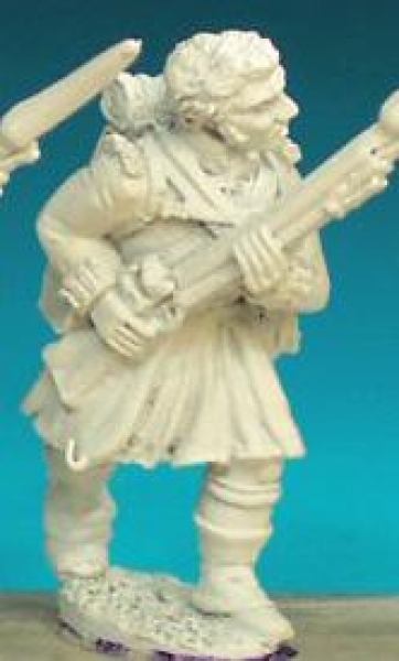 Front Rank Miniatures: BN100 Highland Infantryman - Centre Company - Advancing Bareheaded (6 fi
