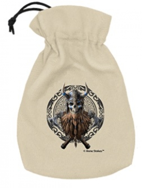 Dice Bags: Dice Pouch - Viking Skull