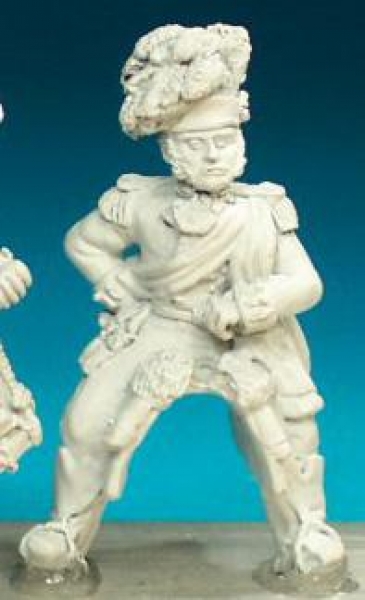 Front Rank Miniatures: BN111 Highland Command - Mounted Officer (6 figures)