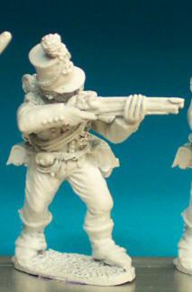 Front Rank Miniatures: BN116 Private Standing Firing (95th Rifles) (6 figures)