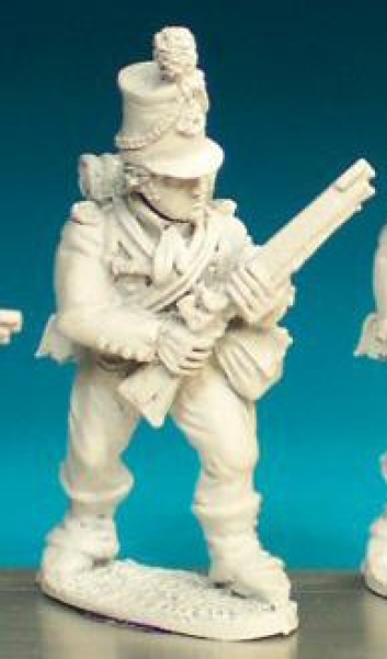 Front Rank Miniatures: BN119 Private Standing Ready To Fire (95th Rifles) (6 figures)