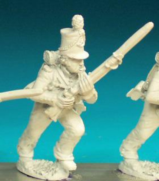Front Rank Miniatures: BN123 Private Charging High Porte (95th Rifles) (6 figures)