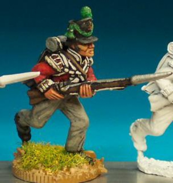 Front Rank Miniatures: BN23 Flank Company In Belgic Shako - Light Co. Charging (6 figures)