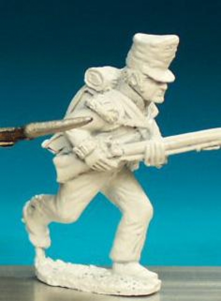 Front Rank Miniatures: BN24 Flank Company In Belgic Shako - Grenadier Or Light Co. Charging. Covered
