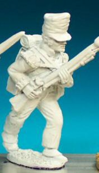 Front Rank Miniatures: BN27 Flank Company In Belgic Shako - Grenadier Or Light Co. Advancing. Covere