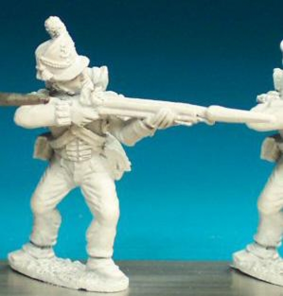 Front Rank Miniatures: BN29 Flank Company In Belgic Shako - Light Co. Standing Firing (6 figures)