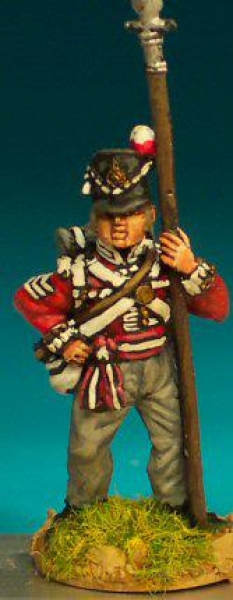 Front Rank Miniatures: BN48 NCO - Belgic Shako - Sergeant Standing (6 figures)