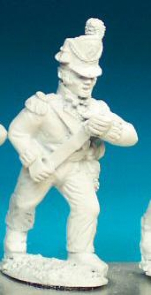Front Rank Miniatures: BN52 Standard Bearer - Belgic Shako - Standard Bearer Advancing (6 figures)