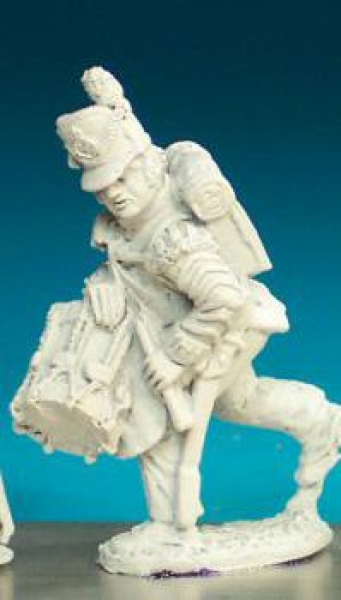 Front Rank Miniatures: BN56 Musician - Belgic Shako - Drummer Charging (6 figures)
