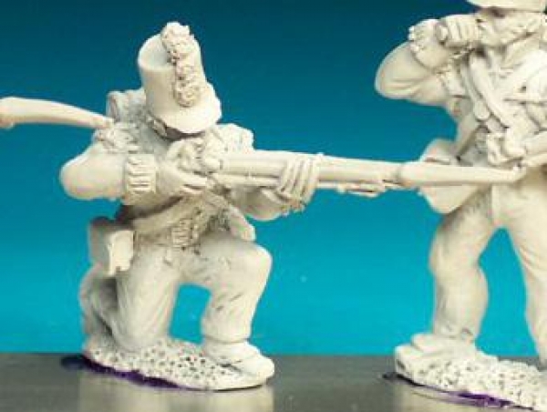 Front Rank Miniatures: BN74 Grenadier Company - Stovepipe Shako - Kneeling Firing (6 figures)