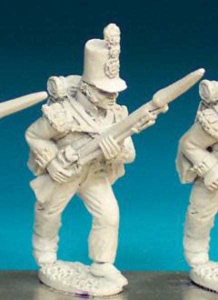 Front Rank Miniatures: BN76 Grenadier Company - Stovepipe Shako - Advancing (6 figures)