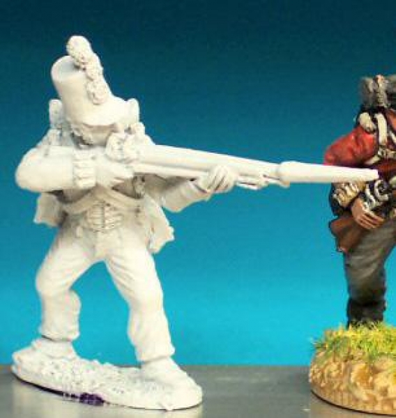 Front Rank Miniatures: BN78 Centre Company - Stovepipe Shako - Standing Firing (6 figures)