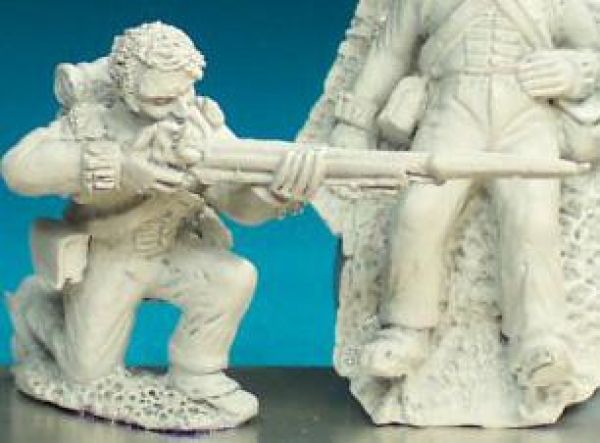 Front Rank Miniatures: BN85 Centre Company - Stovepipe Shako - Kneeling Firing. Bareheaded (6 figure