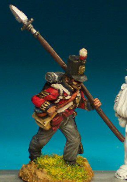 Front Rank Miniatures: BN93 Sergeant - Sergeant Marching (6 figures)