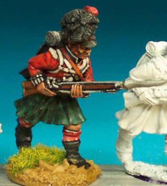 Front Rank Miniatures: BN97 Highland Infantryman - Centre Company - Advancing Low Porte (6 figures)
