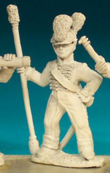 Front Rank Miniatures: BNA15 Royal Horse Artillery - Gunner With Ramrod (6 figures)