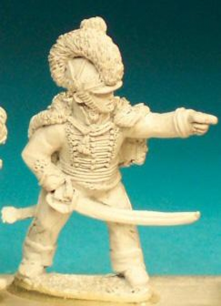 Front Rank Miniatures: BNA19 Royal Horse Artillery - Officer (6 figures)