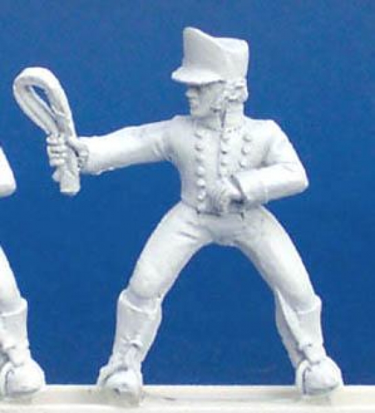 Front Rank Miniatures: BNA21 Driver In Leather Cap, Looking Right (British Corps Of Drivers) (6 figu