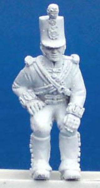 Front Rank Miniatures: BNA24 British Artilleryman In Stovepipe Shako, To Sit On Right-Hand Limber Bo