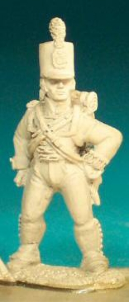 Front Rank Miniatures: BNA5 British Foot Artilleryman Pre 1812 - Stovepipe Shako - Gunner At Ease (6