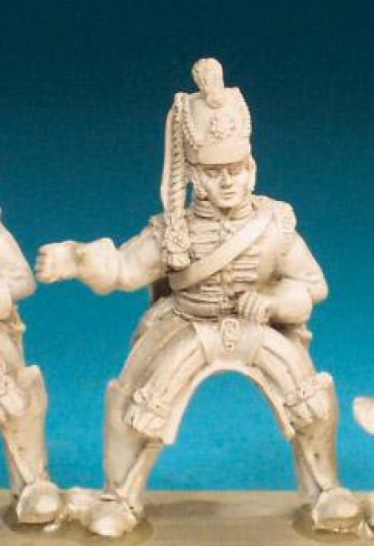 Front Rank Miniatures: BNC13 Dragoon/ Dragoon Guard Pre -1812 In Cap - Standard Bearer (6 figures)