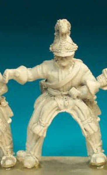 Front Rank Miniatures: BNC27 Dragoon / Dragoon Guard Post 1812 - In Helmet - Standard Bearer (6 figu