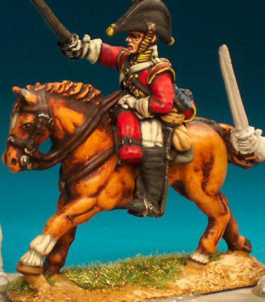 Front Rank Miniatures: BNC2 Dragoon/ Dragoon Guard Pre -1812 In Bicorn - Trooper, Sword Outstretched