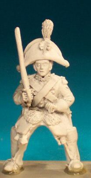Front Rank Miniatures: BNC43 Household Cavalryman Pre 1812 (In Bicorn) - Trooper Sword At Rest (6 fi