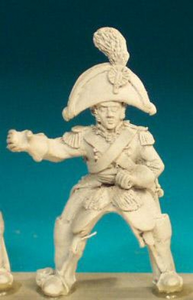 Front Rank Miniatures: BNC45 Household Cavalryman Pre 1812 (In Bicorn) - Standard Bearer (6 figures)