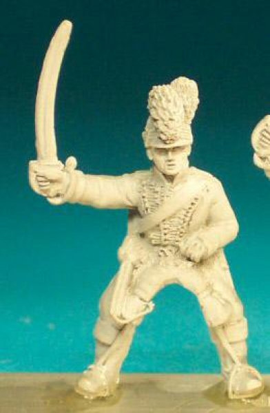 Front Rank Miniatures: BNC51 Light Dragoon Pre 1812 (In Tarleton) - Trooper, Sabre Outstretched (6 f
