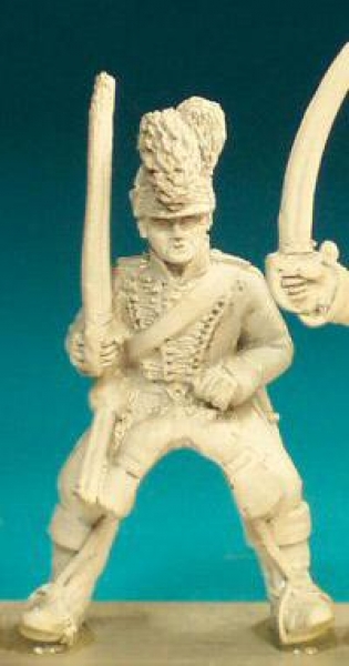 Front Rank Miniatures: BNC53 Light Dragoon Pre 1812 (In Tarleton) - Trooper, Sabre At Rest (6 figure